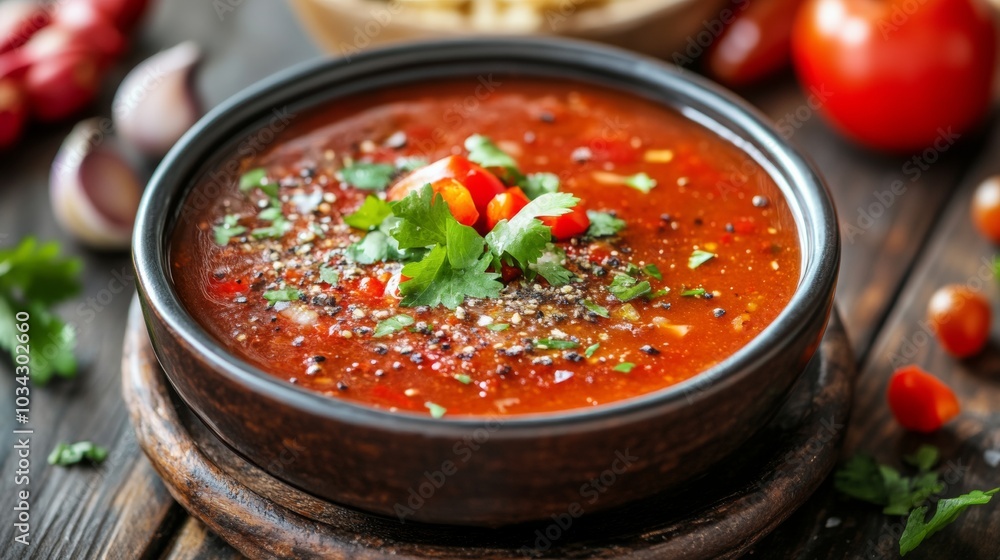 The national cuisine of Mexico: Layered Mexican sauce. The national cuisine of Mexico: Layered Mexican sauce.