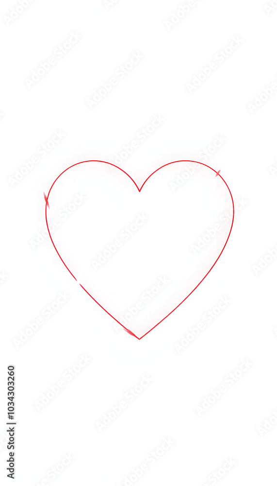 Valentines day. Continous line heart shape border on white background. Valentines day, marriage, mother day, love concept isolated with white highlights, png Valentines day. Continous line heart shape border on white background. Valentines day, marriage, mother day, love concept isolated with white highlights, png