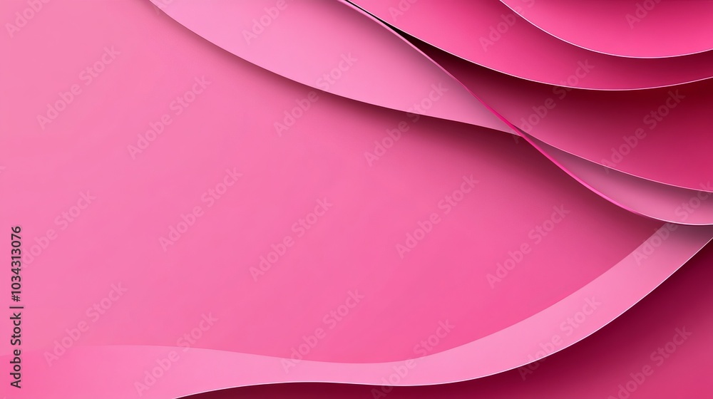 Abstract design of pink paper with empty space, offering a monochrome background. Abstract design of pink paper with empty space, offering a monochrome background.