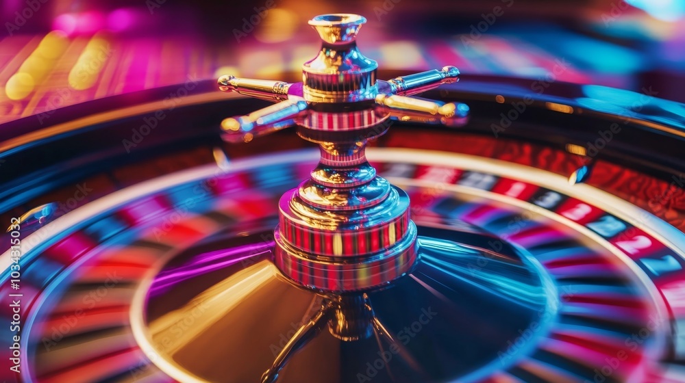 Close-up of a roulette ball with a motion blur, illustrating the fast-paced nature of casino entertainment. Close-up of a roulette ball with a motion blur, illustrating the fast-paced nature of casino entertainment.