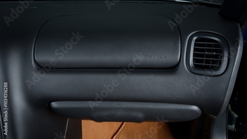 Slika na platnu Passenger side of the dashboard