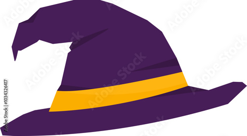 Purple Witch hat Haloween