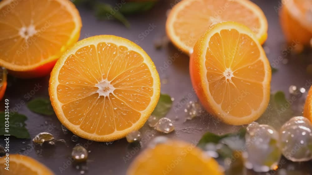 fresh orange fruit with water drops fresh orange fruit with water drops
