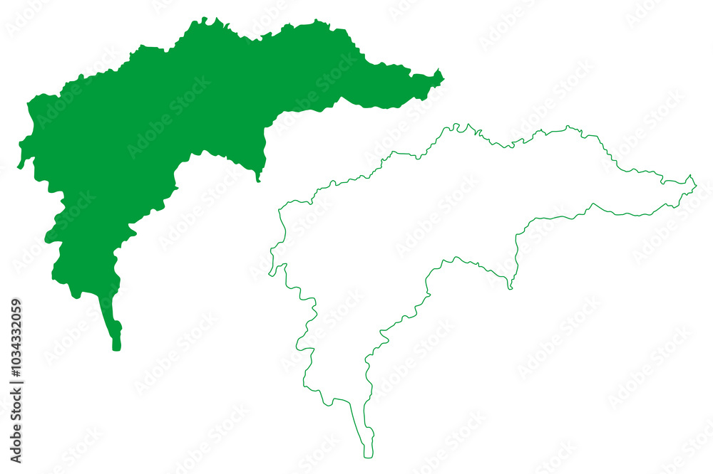 Sao Domingos do Norte municipality (Espírito Santo state, Municipalities of Brazil, Federative Republic of Brazil) map vector illustration, scribble sketch Sao Domingos do Norte map Sao Domingos do Norte municipality (Espírito Santo state, Municipalities of Brazil, Federative Republic of Brazil) map vector illustration, scribble sketch Sao Domingos do Norte map