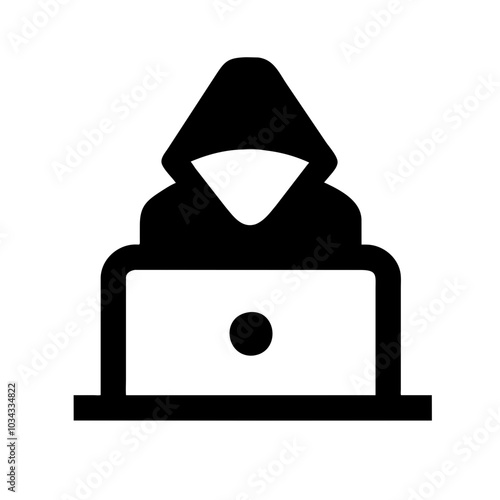 A Hacker Icon Representing Cybersecurity