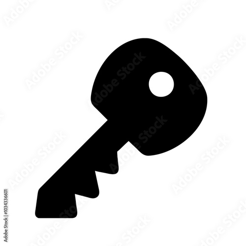 A Key Icon Symbolizing Security and Access