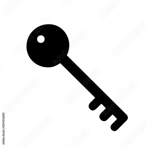 A Key Icon Symbolizing Security and Access