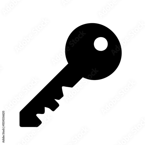 A Key Icon Symbolizing Security and Access