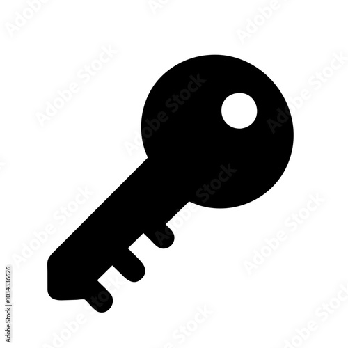 A Key Icon Symbolizing Security and Access