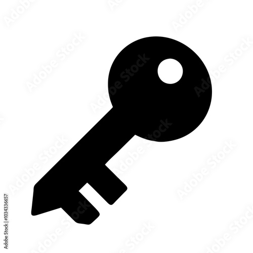 A Key Icon Symbolizing Security and Access