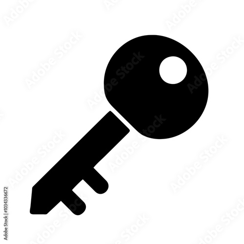 A Key Icon Symbolizing Security and Access