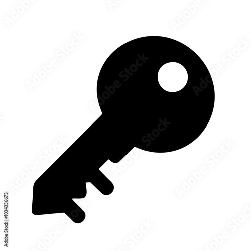 A Key Icon Symbolizing Security and Access