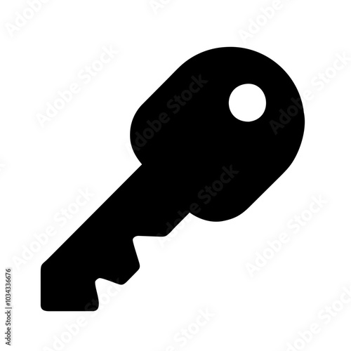 A Key Icon Symbolizing Security and Access