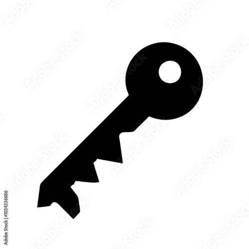 A Key Icon Symbolizing Security and Access