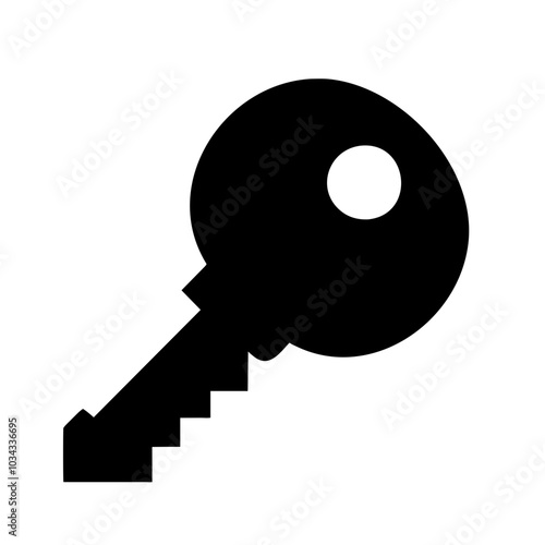 A Key Icon Symbolizing Security and Access