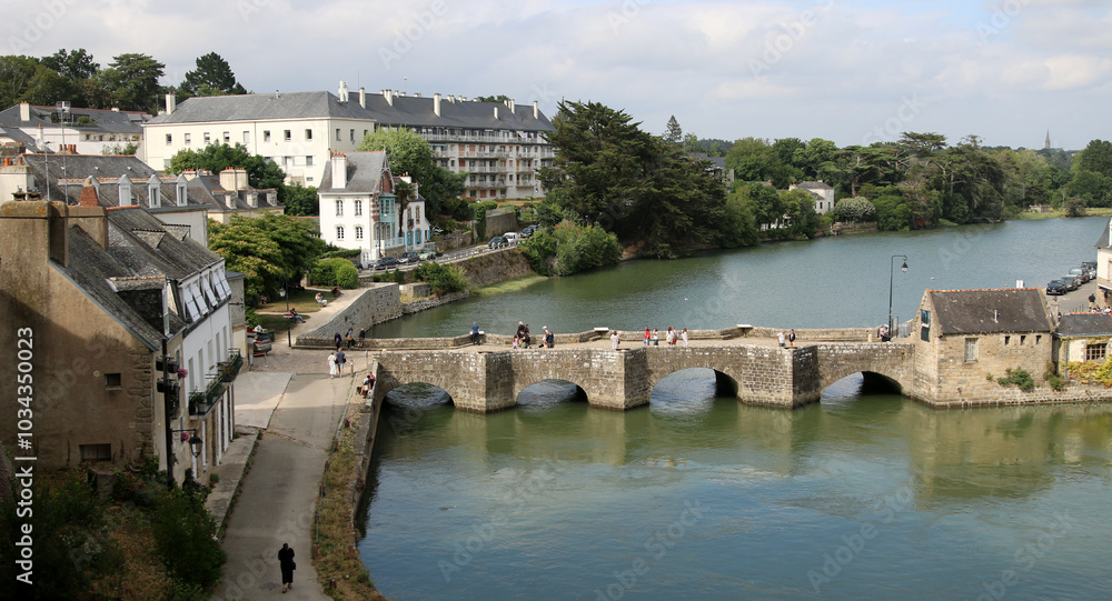 Auray - Le Pont de Saint-Goustan Auray - Le Pont de Saint-Goustan