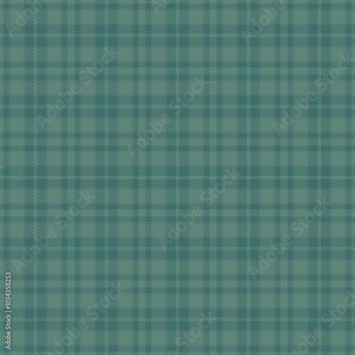 Book texture check plaid, tailor tartan fabric seamless. Paisley pattern vector textile background in teal and pastel colors.