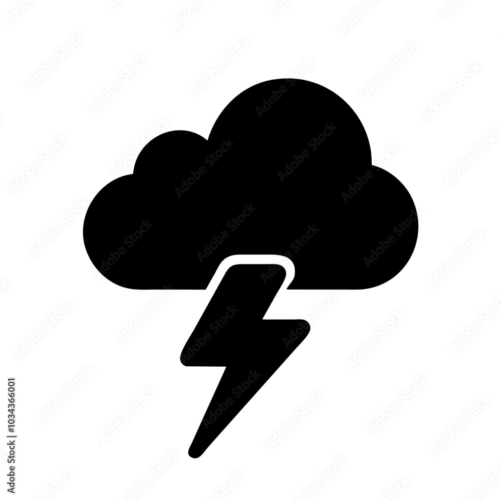 A Lightning Bolt Icon for Energy and Power A Lightning Bolt Icon for Energy and Power