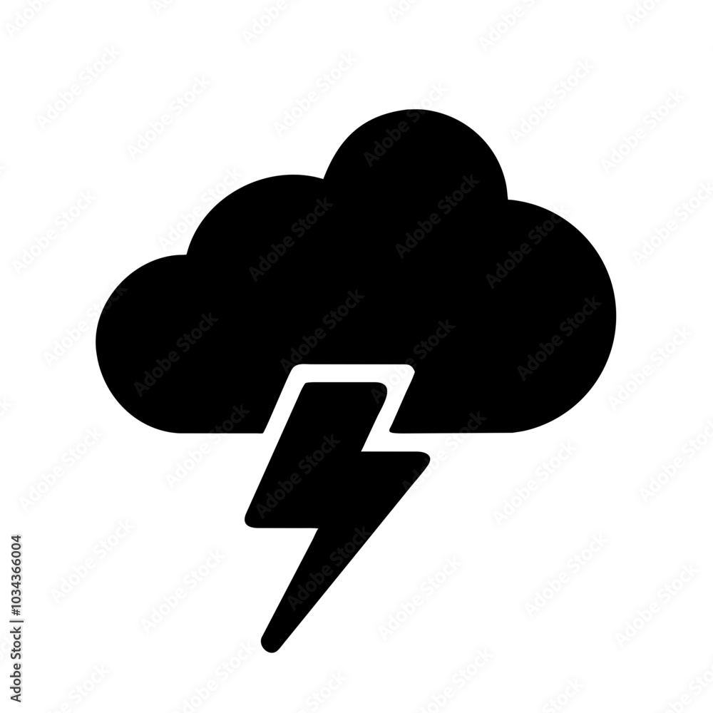 A Lightning Bolt Icon for Energy and Power A Lightning Bolt Icon for Energy and Power