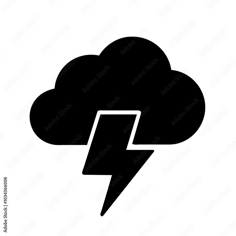A Lightning Bolt Icon for Energy and Power A Lightning Bolt Icon for Energy and Power