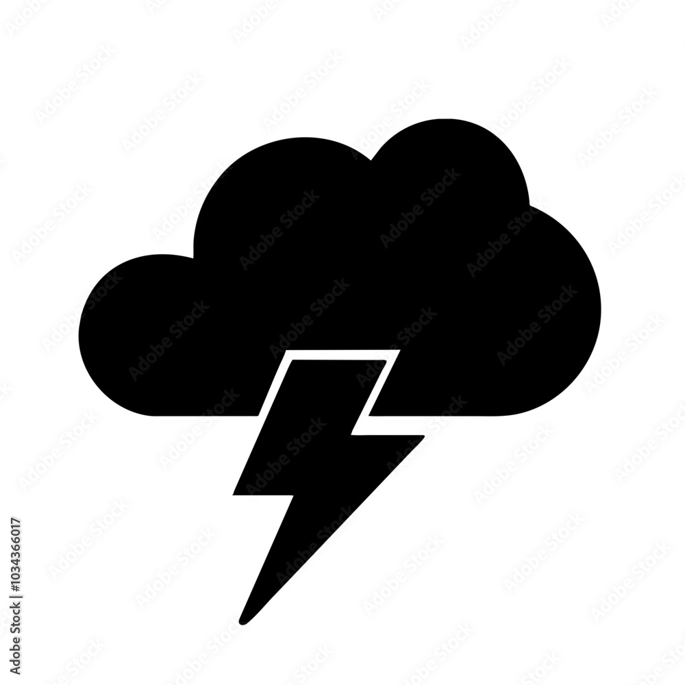 A Lightning Bolt Icon for Energy and Power A Lightning Bolt Icon for Energy and Power