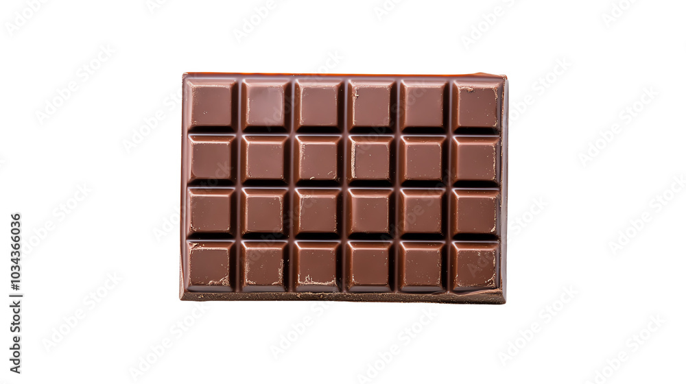 Chocolate bar, white isolate background Chocolate bar, white isolate background