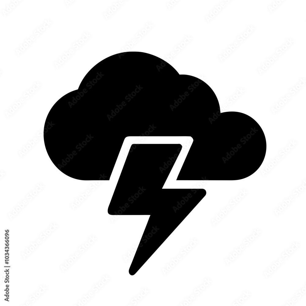 A Lightning Bolt Icon for Energy and Power A Lightning Bolt Icon for Energy and Power