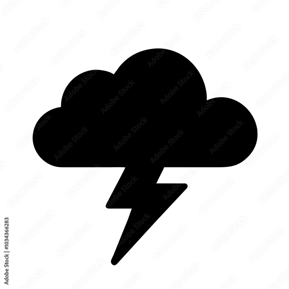 A Lightning Bolt Icon for Energy and Power A Lightning Bolt Icon for Energy and Power
