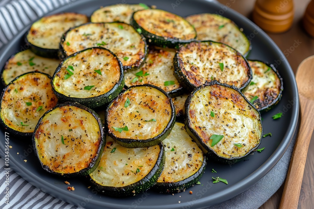 Roasted Zucchini Slices: A Simple and Delicious Side Dish Roasted Zucchini Slices: A Simple and Delicious Side Dish