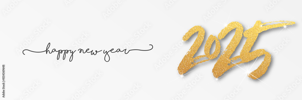 Happy new year - best wishes 2025 with colorful number. Perfect vector for poster, banner, greeting and new year 2025 celebration. Happy new year - best wishes 2025 with colorful number. Perfect vector for poster, banner, greeting and new year 2025 celebration.