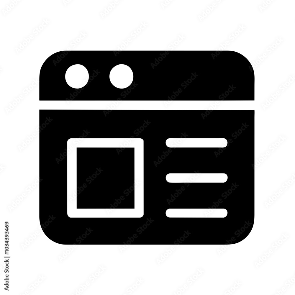 A News Icon Representing Information and Updates A News Icon Representing Information and Updates