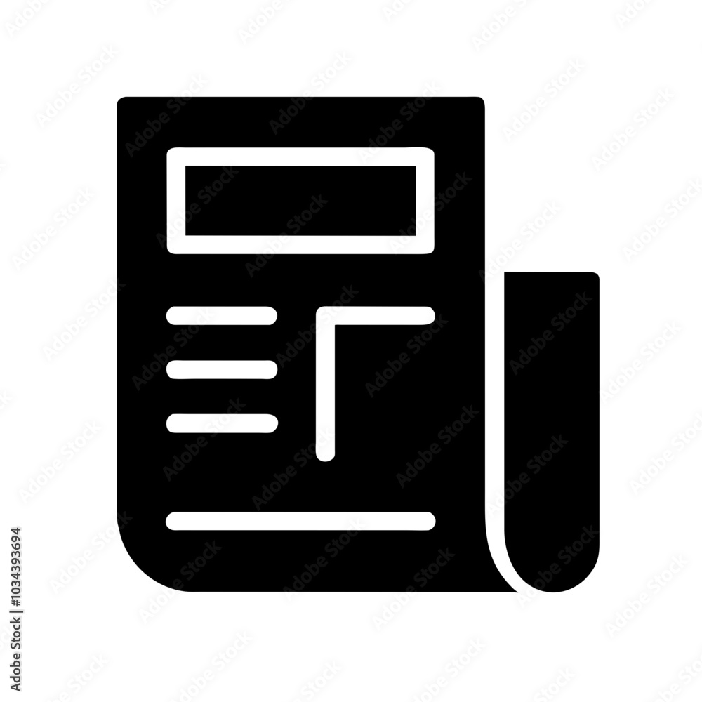 A News Icon Representing Information and Updates A News Icon Representing Information and Updates