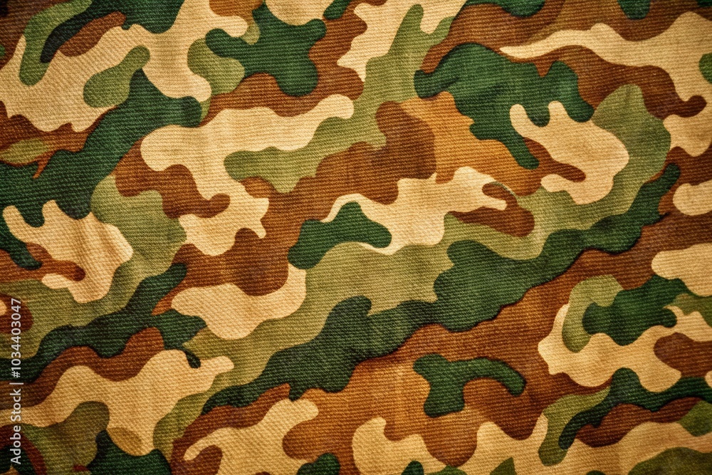 Fototapeta premium Camouflage Seamless Pattern for Fashion and Design Use
