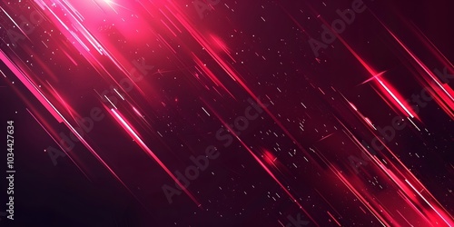 Dark pink abstract background with glowing arrow lines. Modern shiny blue geometric lines design. Technology futuristic concept. Horizontal banner template. Suit for cover, header, poster, banner, web