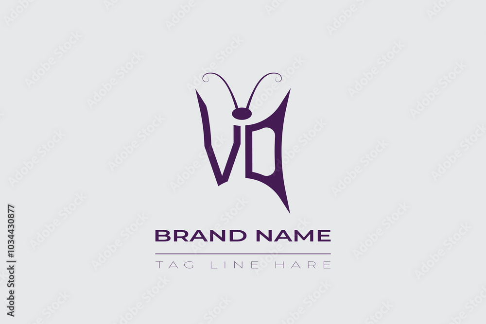 VO Butterfly logo design. Butterfly initials V and O line art logo template. This design can be used in cosmetics fashion and jewelry. VO Butterfly logo design. Butterfly initials V and O line art logo template. This design can be used in cosmetics fashion and jewelry.