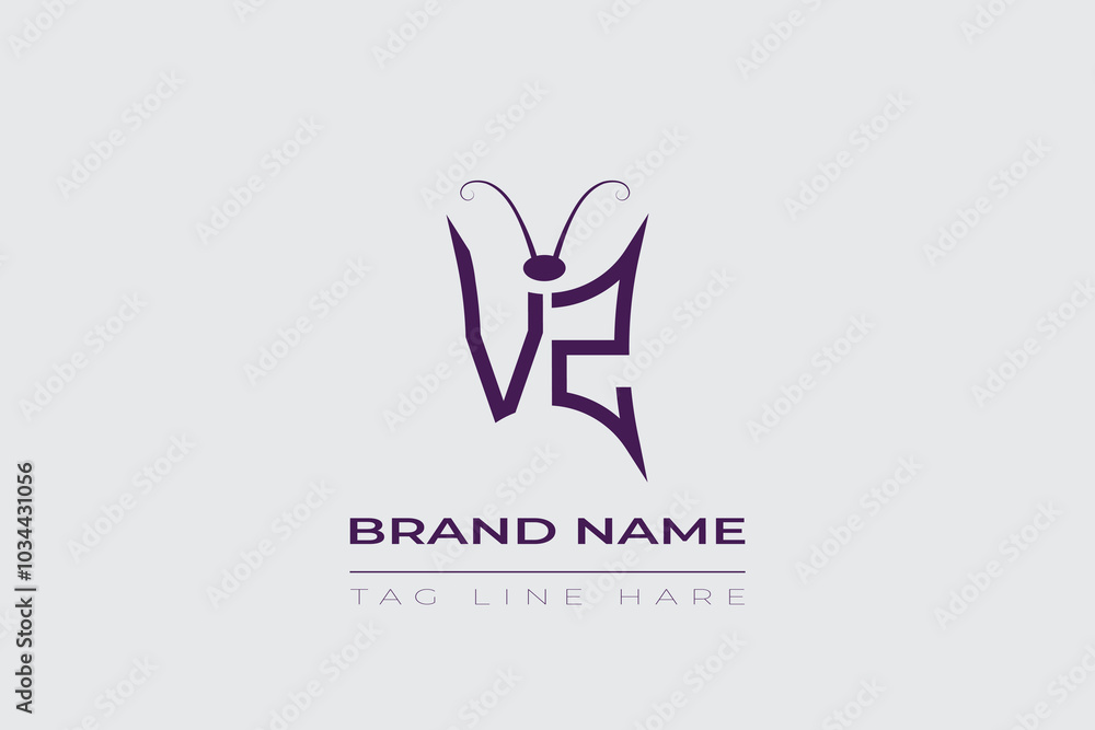 VZ Butterfly logo design. Butterfly initials V and Z line art logo template. This design can be used in cosmetics fashion and jewelry. VZ Butterfly logo design. Butterfly initials V and Z line art logo template. This design can be used in cosmetics fashion and jewelry.