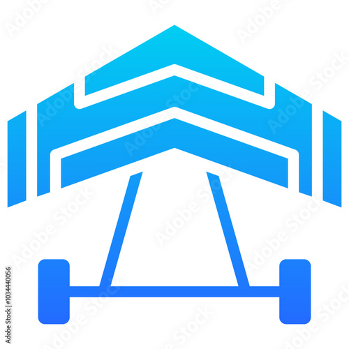 Hang Gliding Icon