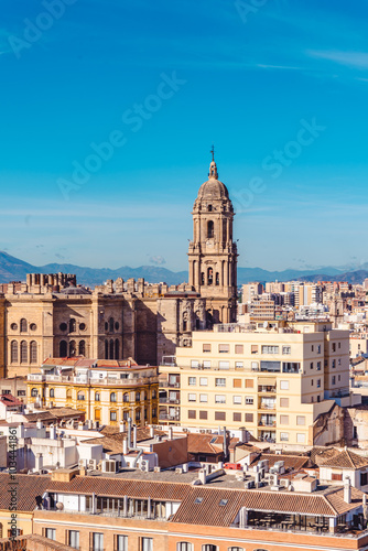 Discovery of the tourist city of Malaga in Spain