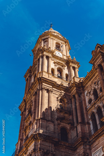 Discovery of the tourist city of Malaga in Spain