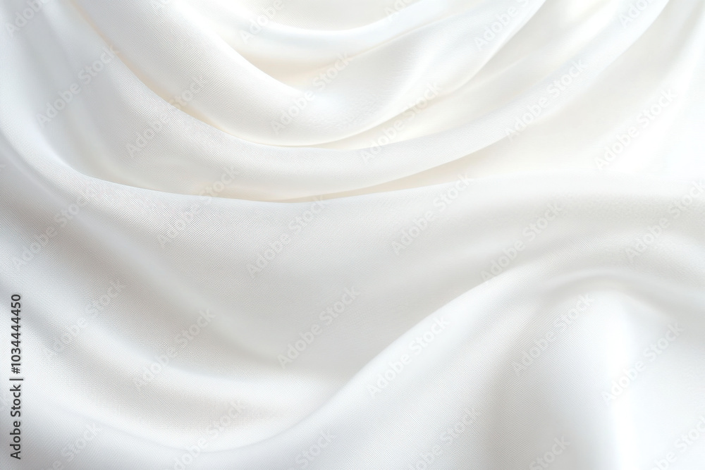 White gray satin texture that is white silver fabric silk background with beautiful soft blur pattern natural.