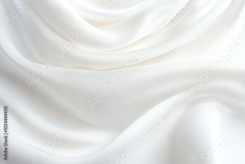 Obraz na płótnie White gray satin texture that is white silver fabric silk background with beautiful soft blur pattern natural.
w salonie