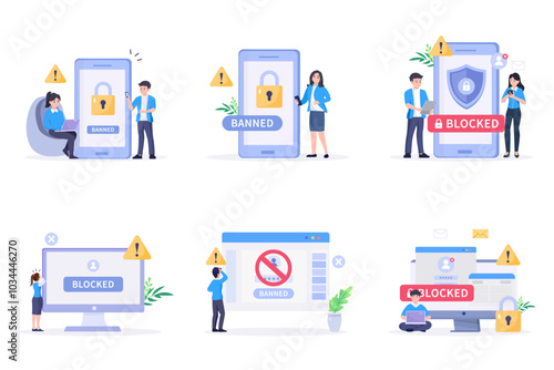 Internet blocking symbolic composition with user stopping email harassment with big lock 