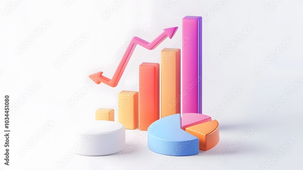 lying composition 3d icon, UI icon, a chart icon, bar chart has a rising arrow on it, bar chart, pie chart, a rising arrow, frosted glass, transparent, white background, transparent technology sense
lying composition 3d icon, UI icon, a chart icon, bar chart has a rising arrow on it, bar chart, pie chart, a rising arrow, frosted glass, transparent, white background, transparent technology sense