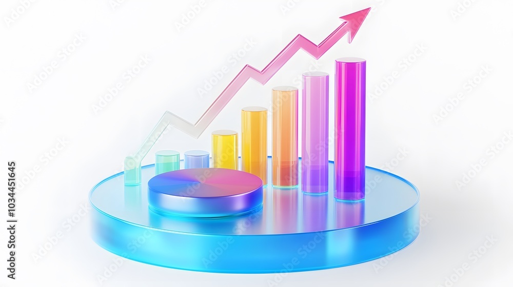 lying composition 3d icon, UI icon, a chart icon, bar chart has a rising arrow on it, bar chart, pie chart, a rising arrow, frosted glass, transparent, white background, transparent technology sense
lying composition 3d icon, UI icon, a chart icon, bar chart has a rising arrow on it, bar chart, pie chart, a rising arrow, frosted glass, transparent, white background, transparent technology sense