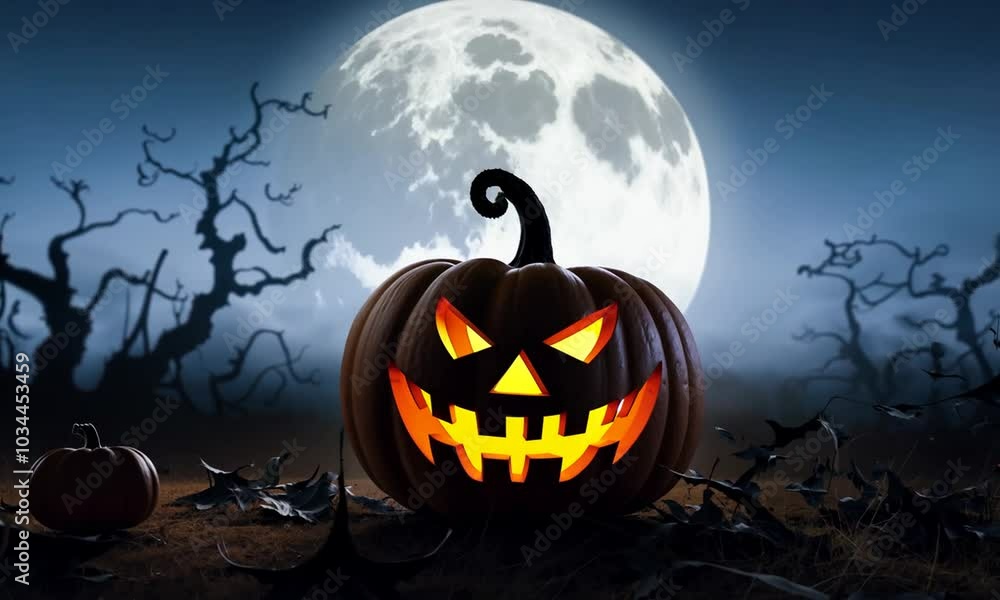 halloween pumpkin on the tree halloween pumpkin on the tree