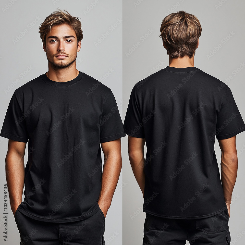 black Gildan 5000 front back shirt mock-up male t-shirt Gildan front back black shirt mockup men's blank Gildan 5000 man Mockup black Gildan 5000 front back shirt mock-up male t-shirt Gildan front back black shirt mockup men's blank Gildan 5000 man Mockup