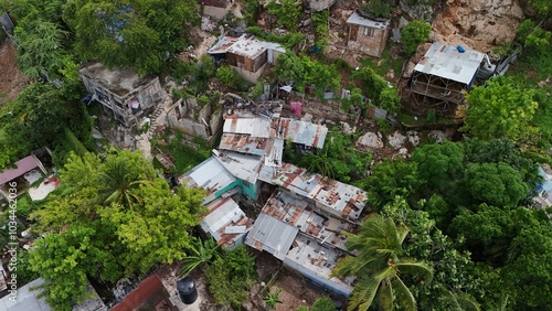 Florida's aftermath from Hurricane Milton showing destroyed buildings and debris