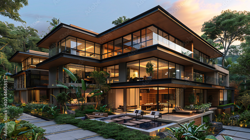 Luxury Single-Family House