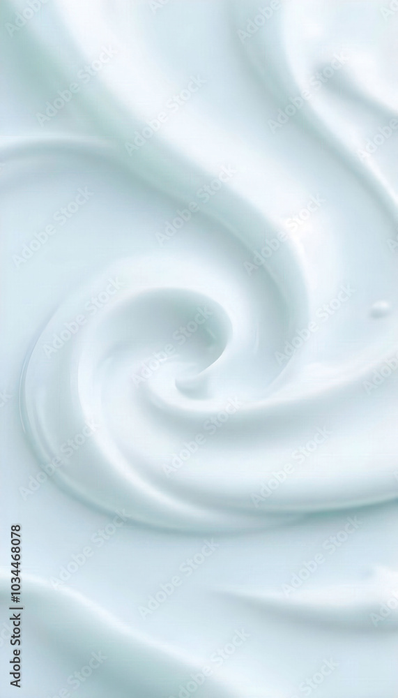 Obraz premium Luxurious lotion cream texture showcasing a smooth, rich consistency ideal for beauty skincare. Perfect for moisturizing and enhancing your daily beauty routine.