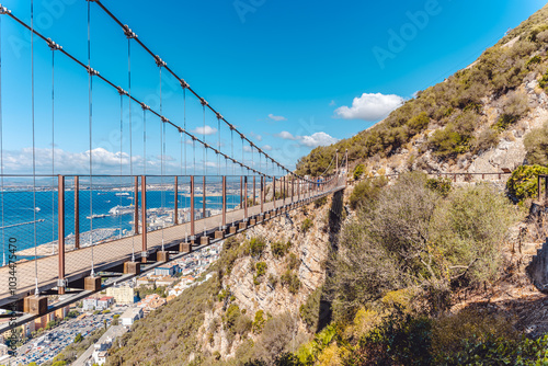 Discovery of the tourist city of Gibraltar in Spain